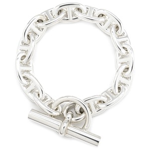 エルメス ブレスレット シェーヌダンクル MM シルバー925 シルバー 14コマ スターリングシルバー SV925 Ag925 中古