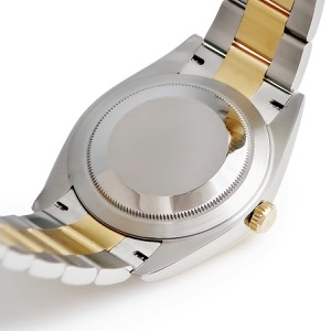 ロレックス デイトジャスト 41 126333G ランダム番 K18YG×SS コンビ 純正ダイヤ ブラック 自動巻き