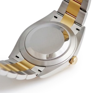 ロレックス デイトジャスト 41 126333 ランダム番 K18YGxSS コンビ ホワイト オイスターブレス 自動巻き