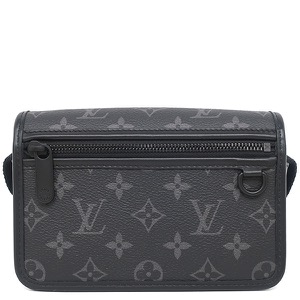 ルイヴィトン ショルダーバッグ ボスフォール ウェアラブル ウォレット レザー ブラック 黒 ショルダー 斜め掛け ネームタグ欠品  M12599 中古