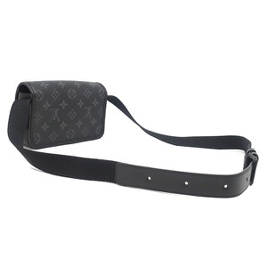 ルイヴィトン ショルダーバッグ ボスフォール ウェアラブル ウォレット レザー ブラック 黒 ショルダー 斜め掛け ネームタグ欠品  M12599 中古