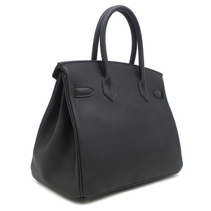 エルメス ハンドバッグ バーキン30 ヴォーエプソン ブラック 黒  中古