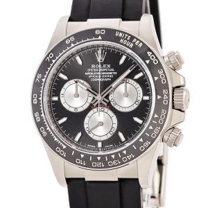 ロレックス コスモグラフ デイトナ 126519LN 新品同様 ランダム番 K18WG無垢 黒 クロノグラフ 自動巻き