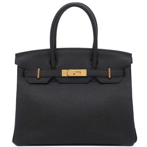 エルメス ハンドバッグ バーキン30 トゴ ブラック  黒   中古