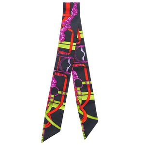 エルメス スカーフ ツイリー シルク マルチカラー 中古