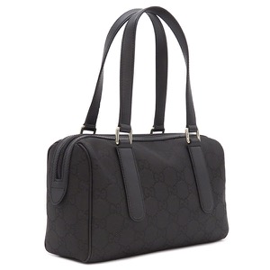 グッチ ハンドバッグ ミニボストン ナイロン ブラック 黒 肩掛け アウトレット品  257289 中古