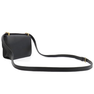 ミュウミュウ ショルダーバッグ シティ レザー ブラック 黒 5BD254 中古