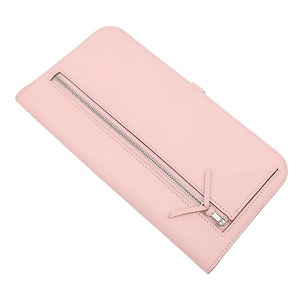 エルメス 長財布 ドゴンロング スイフト ピンク 中古