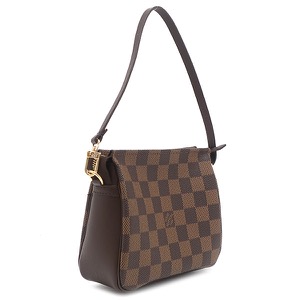 ルイヴィトン ポーチ トゥルースメイクアップ ダミエキャンバス ブラウン アクセサリーポーチ N51982 中古