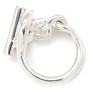 エルメス リング 指輪 クロワゼット GM シルバー925 シルバー #57(JP17) SV925 AG925   中古