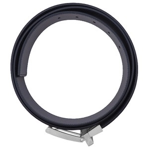 バリー ベルト アストリー ASTORY #120 リバーシブル レザー ネイビー #120未使用 紺 クロコ型押し  6307590 中古