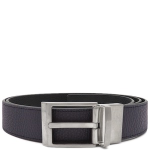 バリー ベルト シフィー SHIFFIE #120 リバーシブル  レザー ネイビー #120 紺 黒未使用  6304878 中古