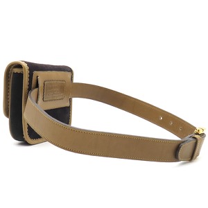 ロエベ ウエストバッグ ベルトバッグ スウェード ブラック ボディバッグ ポーチ 黒 中古