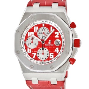 オーデマピゲ ロイヤルオーク オフショア クロノグラフ 26108ST.OO.D066CR.01 レッド デイト 限定 自動巻き