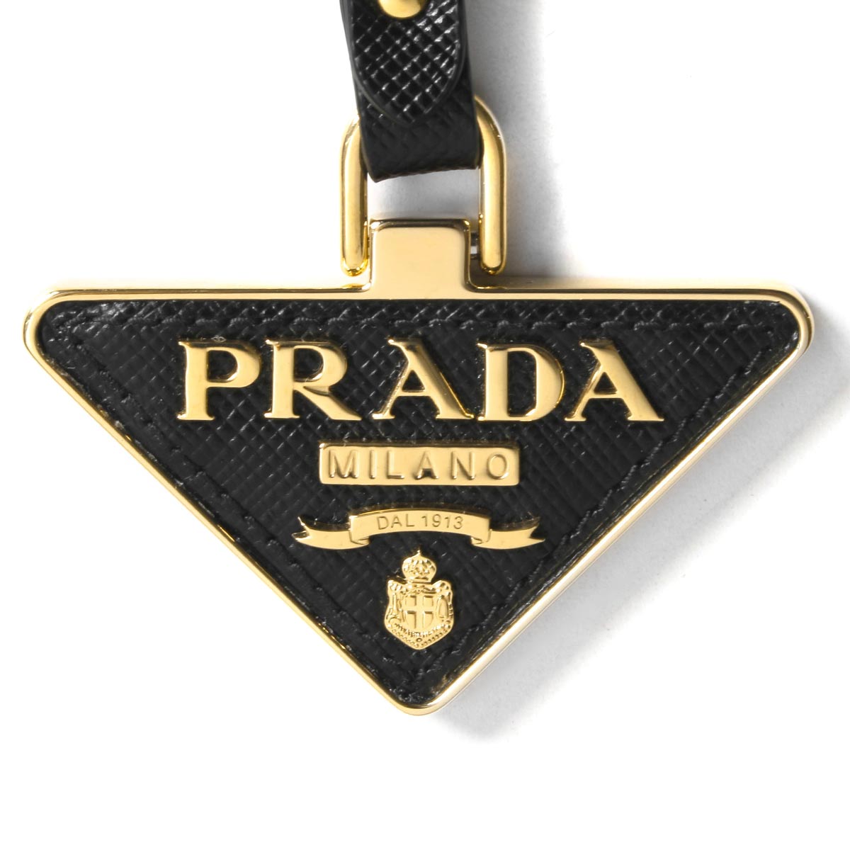 早い者勝ち PRADA プラダ ロゴプレート 長財布 ブラック ゴールド金具