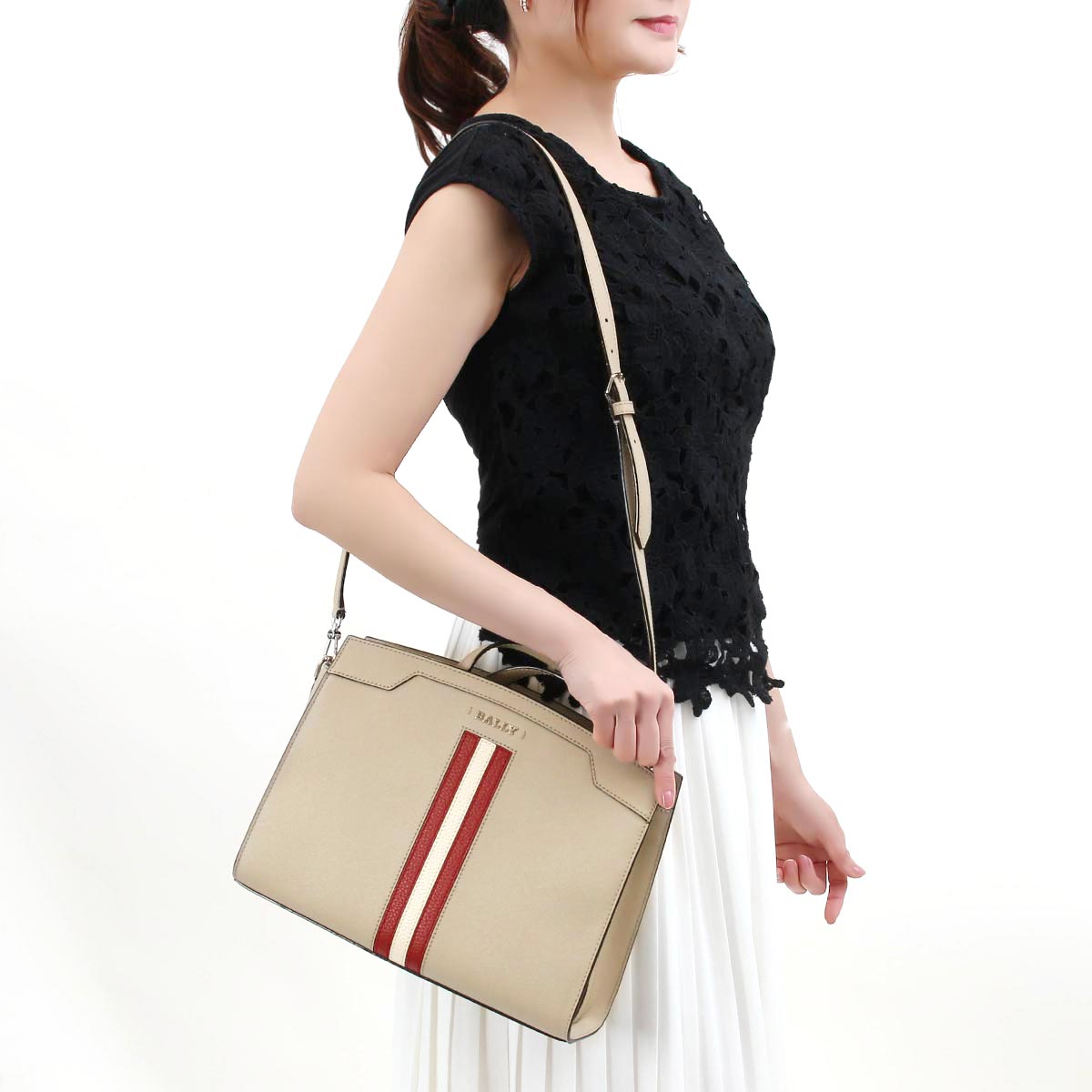 バリー トートバッグ ショルダーバッグ バッグ レディース スカーレッツ カイユベージュ Scarlets 45 Bally ブランド腕時計通販なら ブルークウォッチカンパニー 心斎橋店