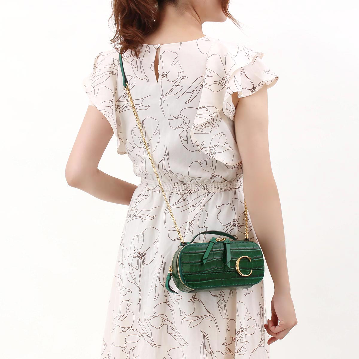 クロエ ショルダーバッグ ハンドバッグ ミニバッグ バッグ レディース クロエ C ウッディグリーン Chcss225 A87 3h0 Chloe ブランド腕時計通販なら ブルークウォッチカンパニー 心斎橋店