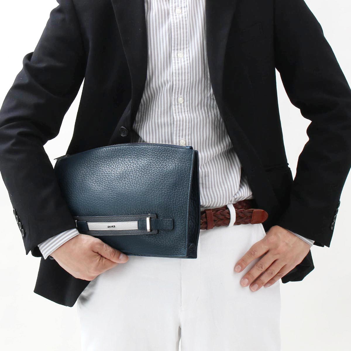 広告主 五 十分ではない フルラ メンズ クラッチ バック Jinjin Yuuki Jp