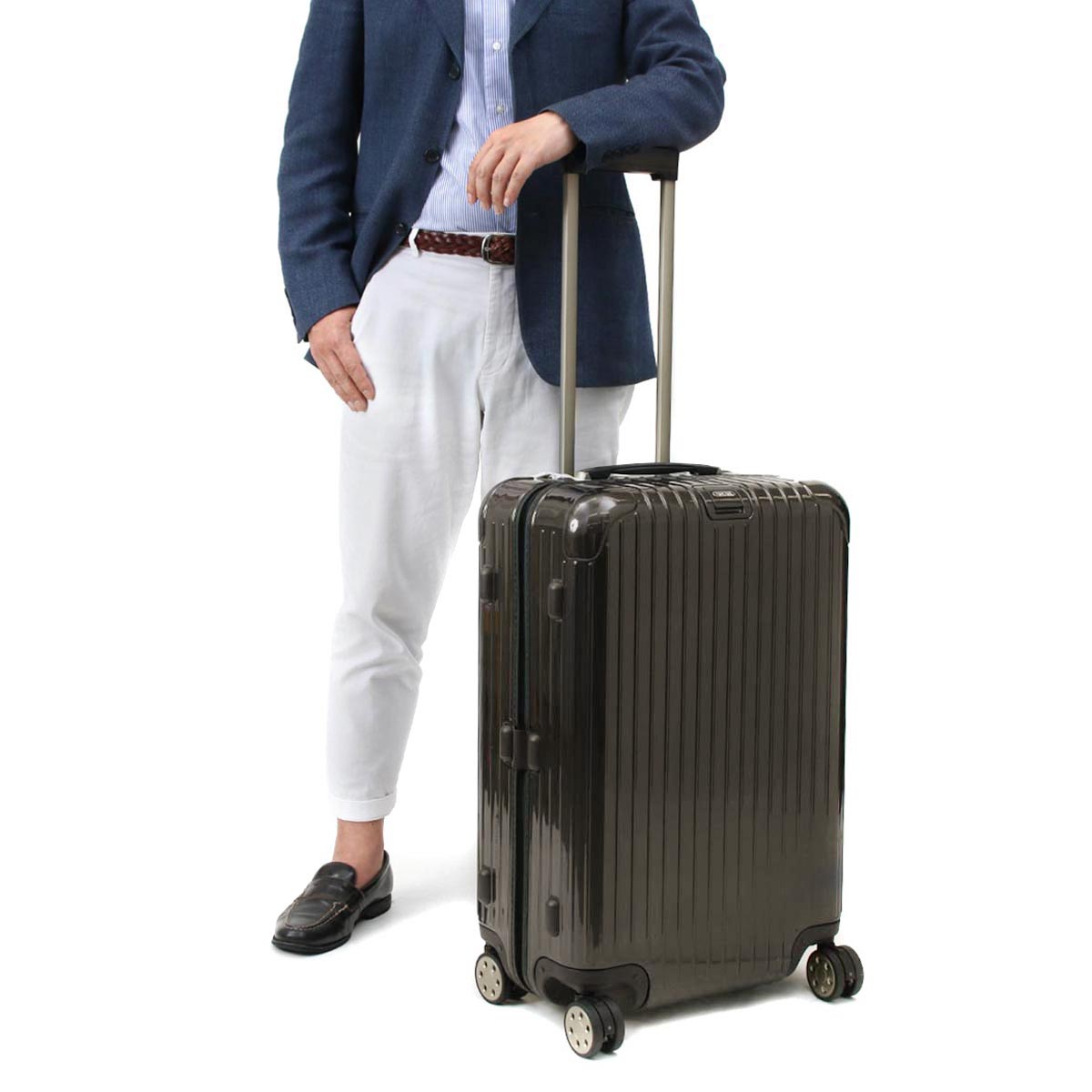 リモワ スーツケース 旅行用バッグ バッグ メンズ レディース サルサ デラックス 63l 3 5泊 Electronic グラニトゥブラウン 1 63 33 5 Rimowa ブランド腕時計通販なら ブルークウォッチカンパニー 心斎橋店