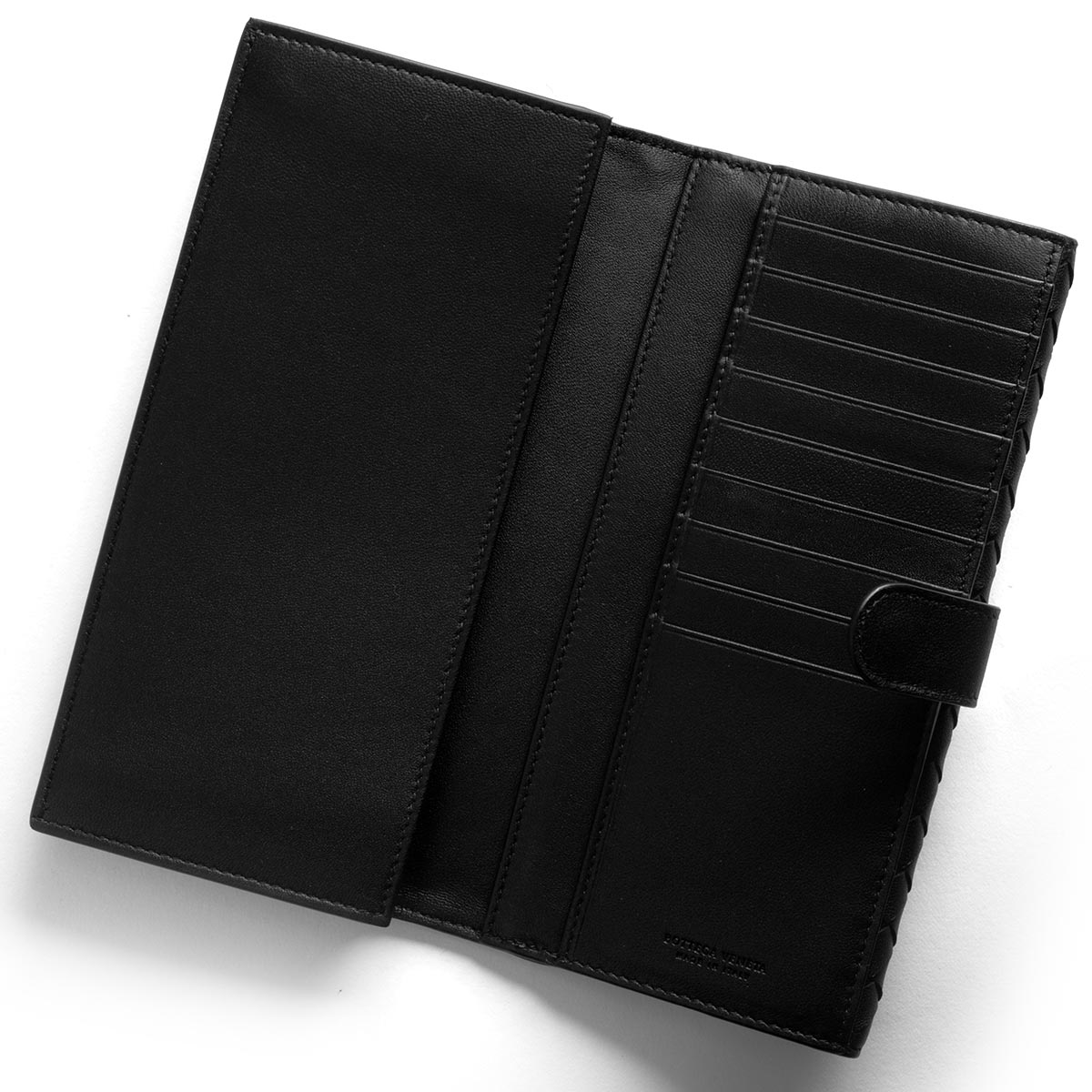 ボッテガヴェネタ ボッテガ ヴェネタ 長財布 財布 メンズ イントレチャート ブラック V001n 1000 Bottega Veneta ブランド腕時計通販なら ブルークウォッチカンパニー 心斎橋店