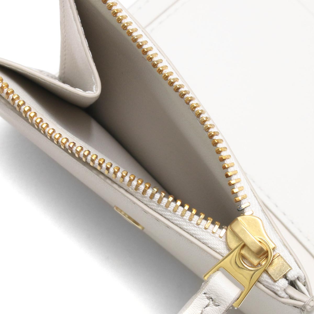 【Okarin】Bottega Veneta 三つ折り財布 ホワイト ボッテガヴェネタ (ボッテガ・ヴェネタ) 三つ折り財布 財布