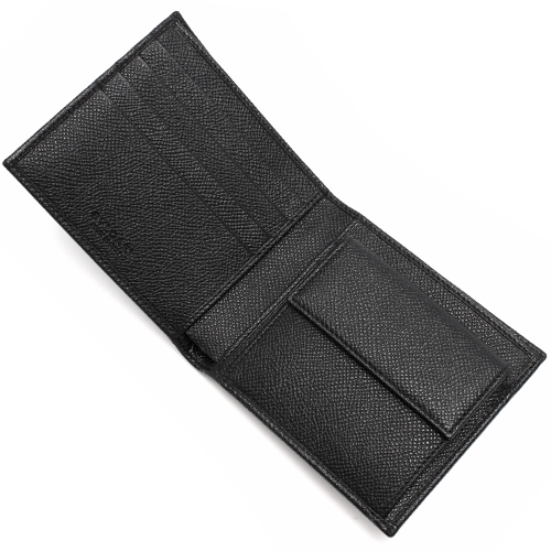 ブルガリ 二つ折り財布 財布 メンズ ブルガリブルガリ マン ブラック 