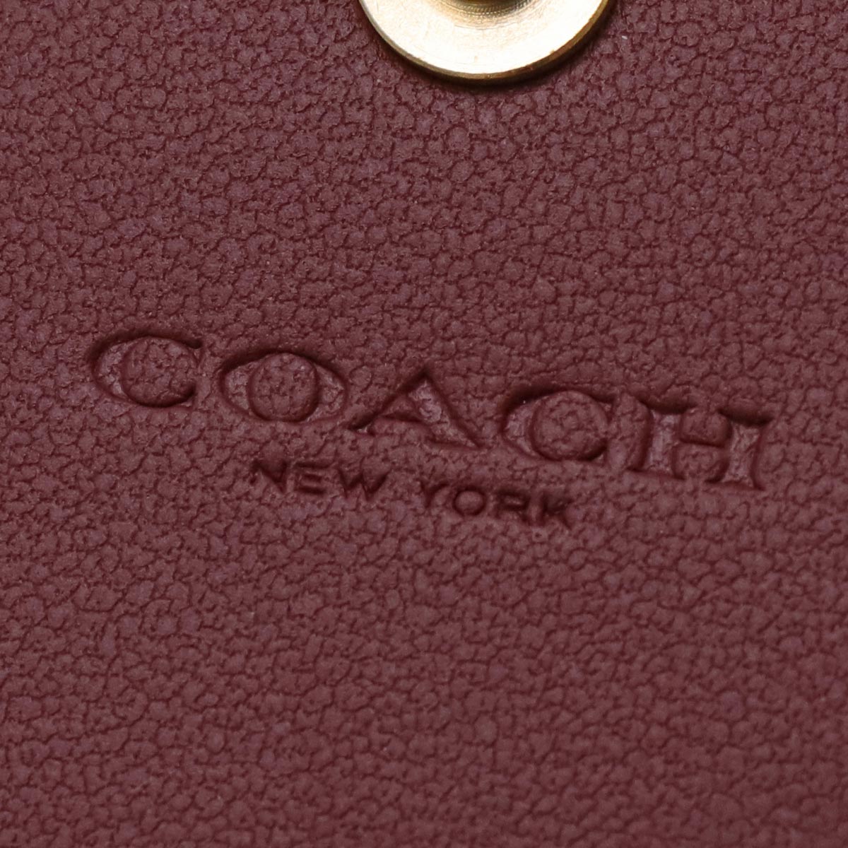 新品 COACH 三つ折り財布 ブラウン/レッドウッド コーチ COACH COACH コーチ アウトレット 3つ折り財布 CM761 IMW6S