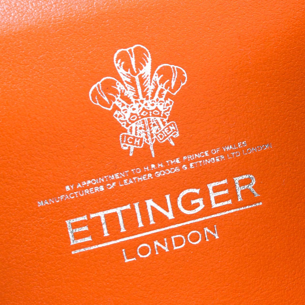 エッティンガー コインケース（小銭入れ） 財布 メンズ スターリング ブラック&オレンジ 2034DJR ST ORANGE ETTINGER