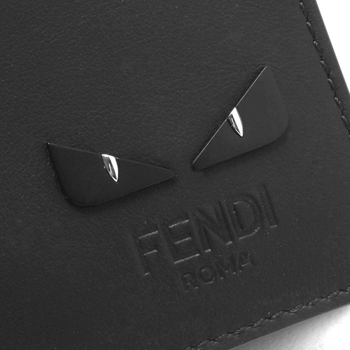 フェンディ 三つ折り財布/ミニ財布 財布 メンズ モンスター バッグ バグズ ブラック&パラディオ 7M0280 6OC F0GXN  2020年春夏新作 FENDI
