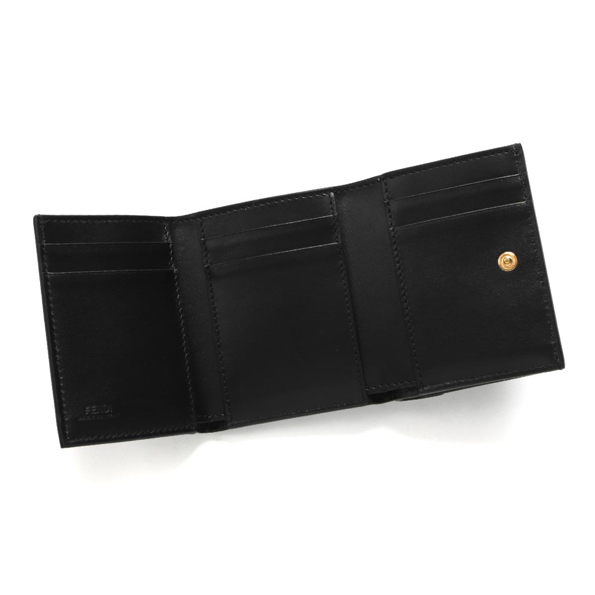 フェンディ 三つ折り財布 財布 レディース FFダイヤモンド