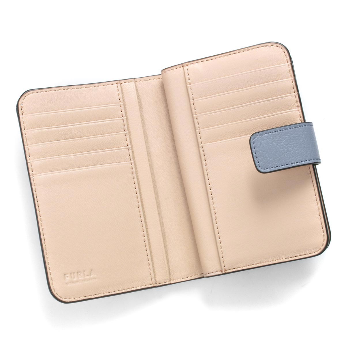 フルラ 二つ折り財布 財布 レディース カメリア ミディアム バイカラー  