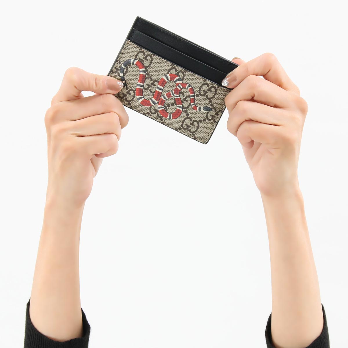 SALE/68%OFF】 gucci カードケース スネーク柄 kids-nurie.com