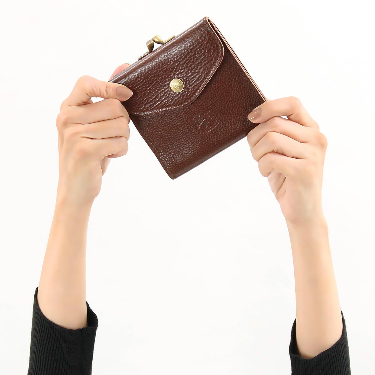 イルビゾンテ 三つ折り財布 財布 メンズ レディース スタンダード マローネブラウン C0423 P 869 Il Bisonte ブランド腕時計通販なら ブルークウォッチカンパニー 心斎橋店