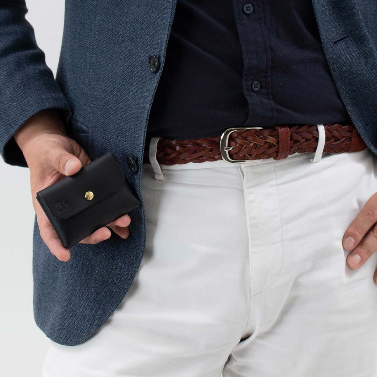 イルビゾンテ コインケース 小銭入れ 財布 メンズ レディース スタンダード ブラック C0855 P 135 Il Bisonte ブランド腕時計通販なら ブルークウォッチカンパニー 心斎橋店
