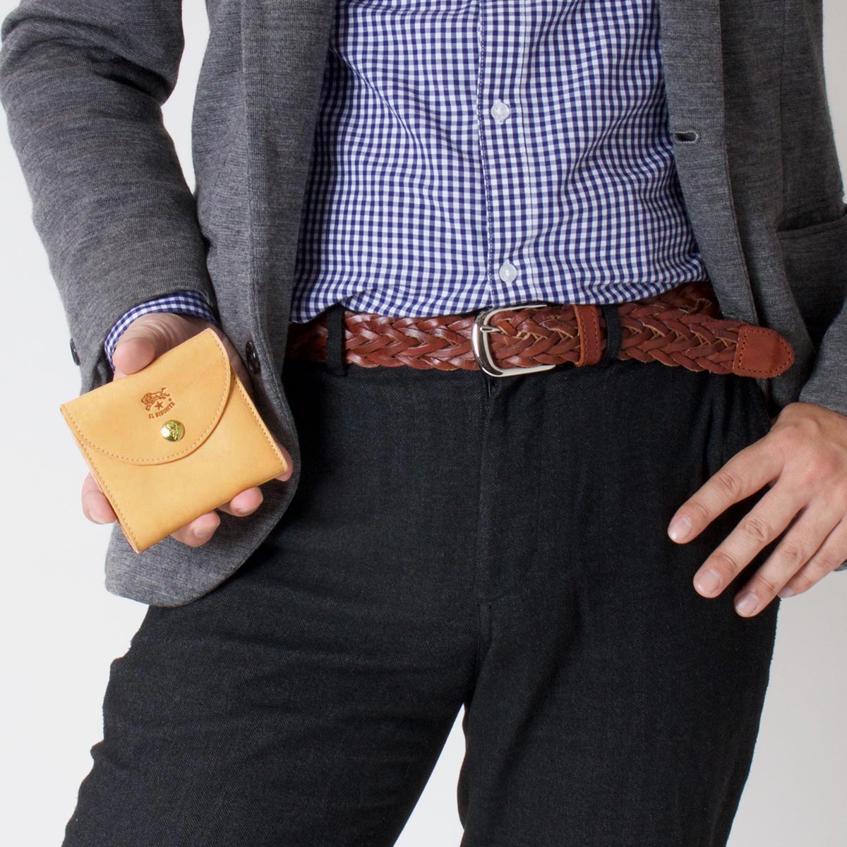 イルビゾンテ 三つ折り財布 財布 メンズ レディース スタンダード ナチュラル C1065 P 1 Il Bisonte ブランド腕時計通販なら ブルークウォッチカンパニー 心斎橋店