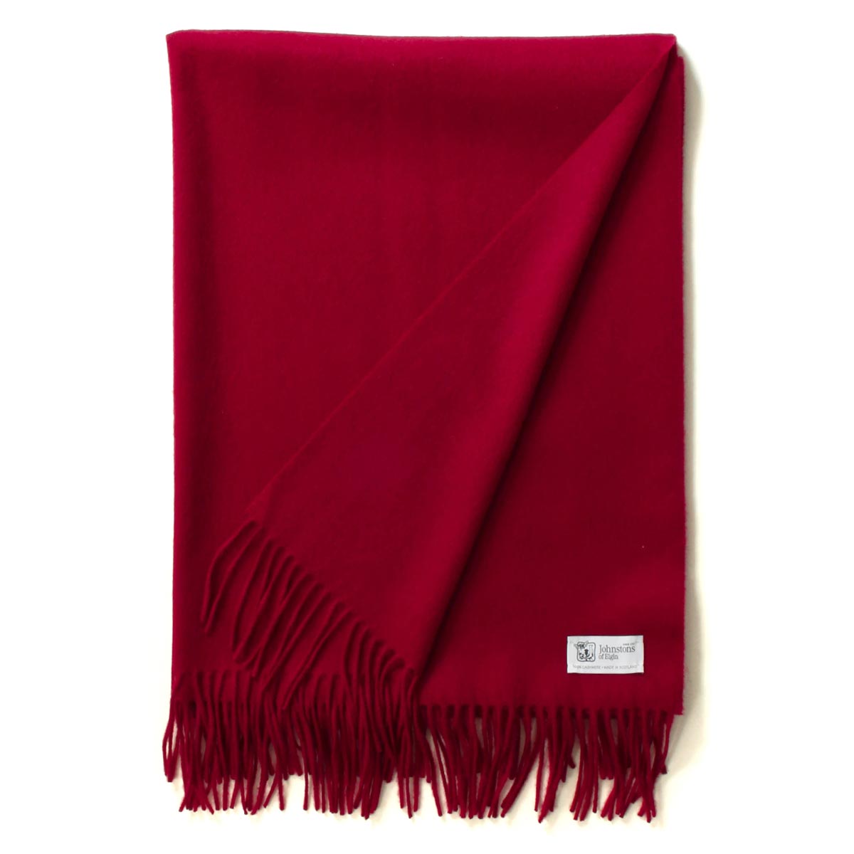 ジョンストンズ ストール/マフラー メンズ レディース WA56 大判 無地
