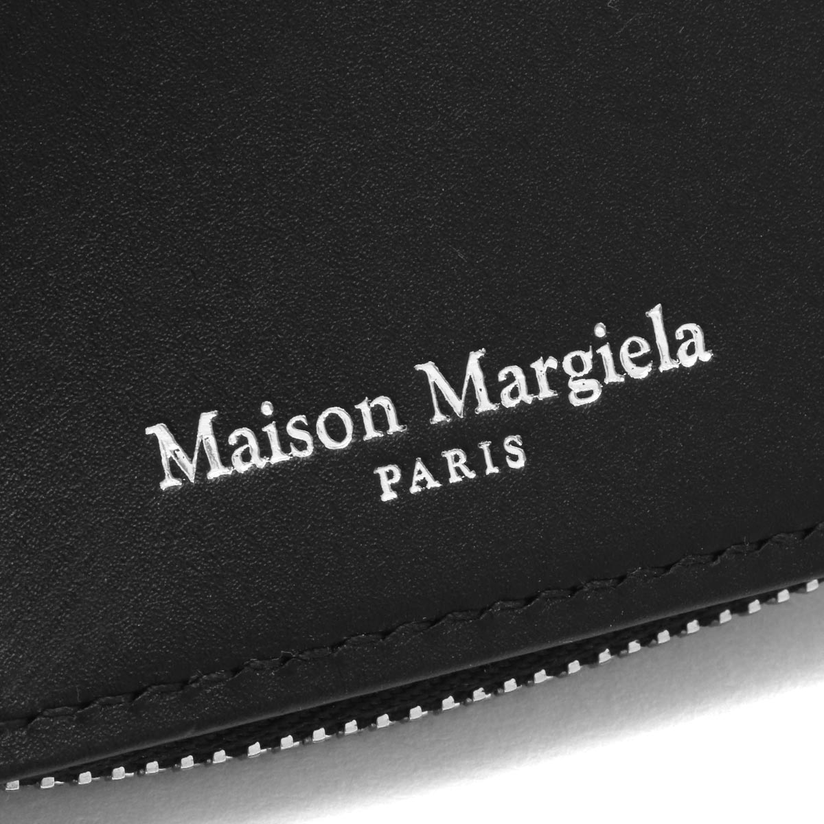 メゾンマルジェラ 二つ折り財布 財布 メンズ レディース ブラック S35UI0438 P0399 T8013 MAISON MARGIELA