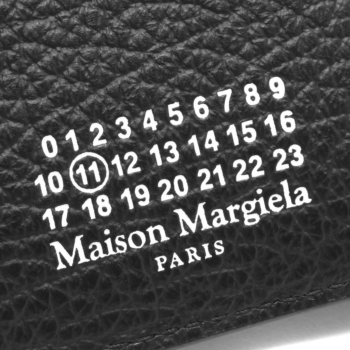 メゾンマルジェラ 三つ折り財布/ミニ財布 財布 レディース ブラック S56UI0136 P0399 T8013 MAISON MARGIELA