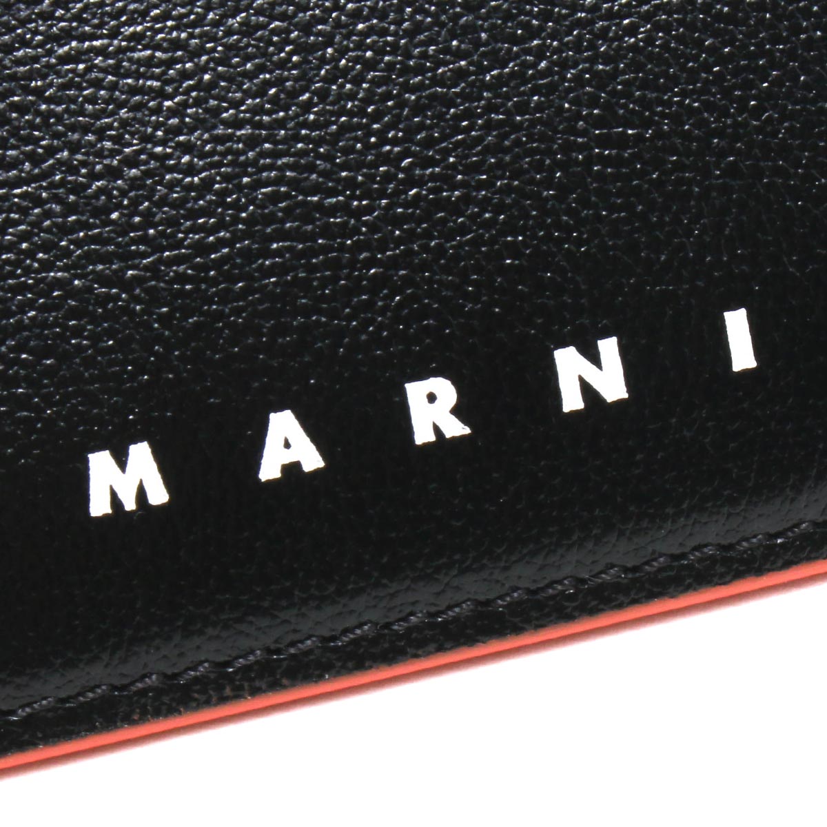 マルニ コインケース（小銭入れ） 財布 メンズ レディース ネックストラップ ブラック&ネイビーブルー PFMI0039U0 P2644 Z2N67  2021年春夏新作 MARNI