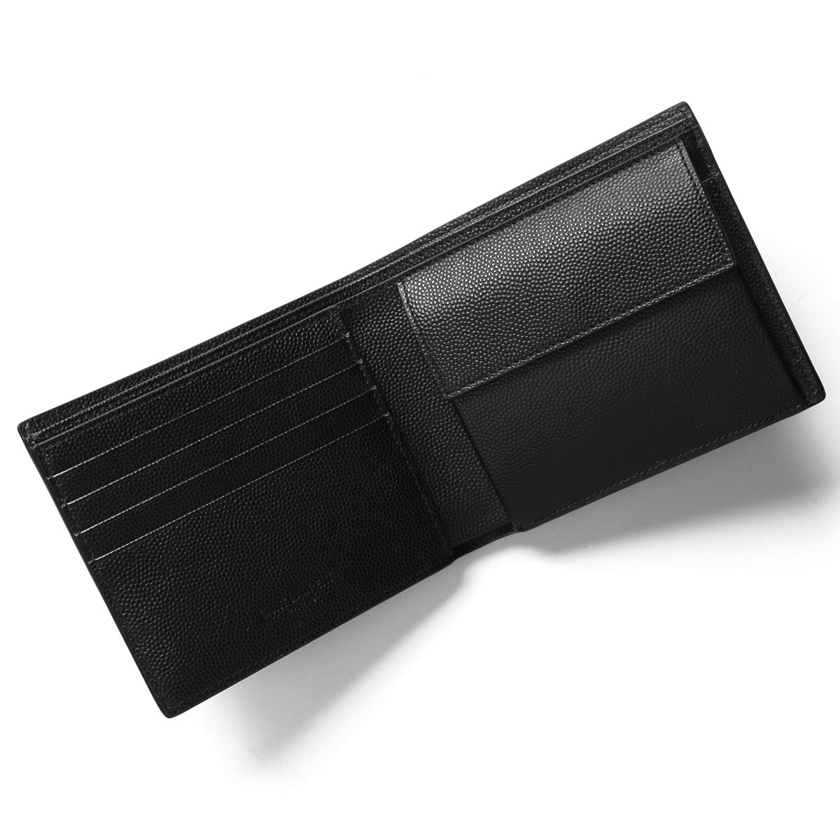 サンローランパリ イヴサンローラン 二つ折り財布 財布 メンズ クラシック ブラック 396303 BTY0N 1000 SAINT LAURENT  PARIS
