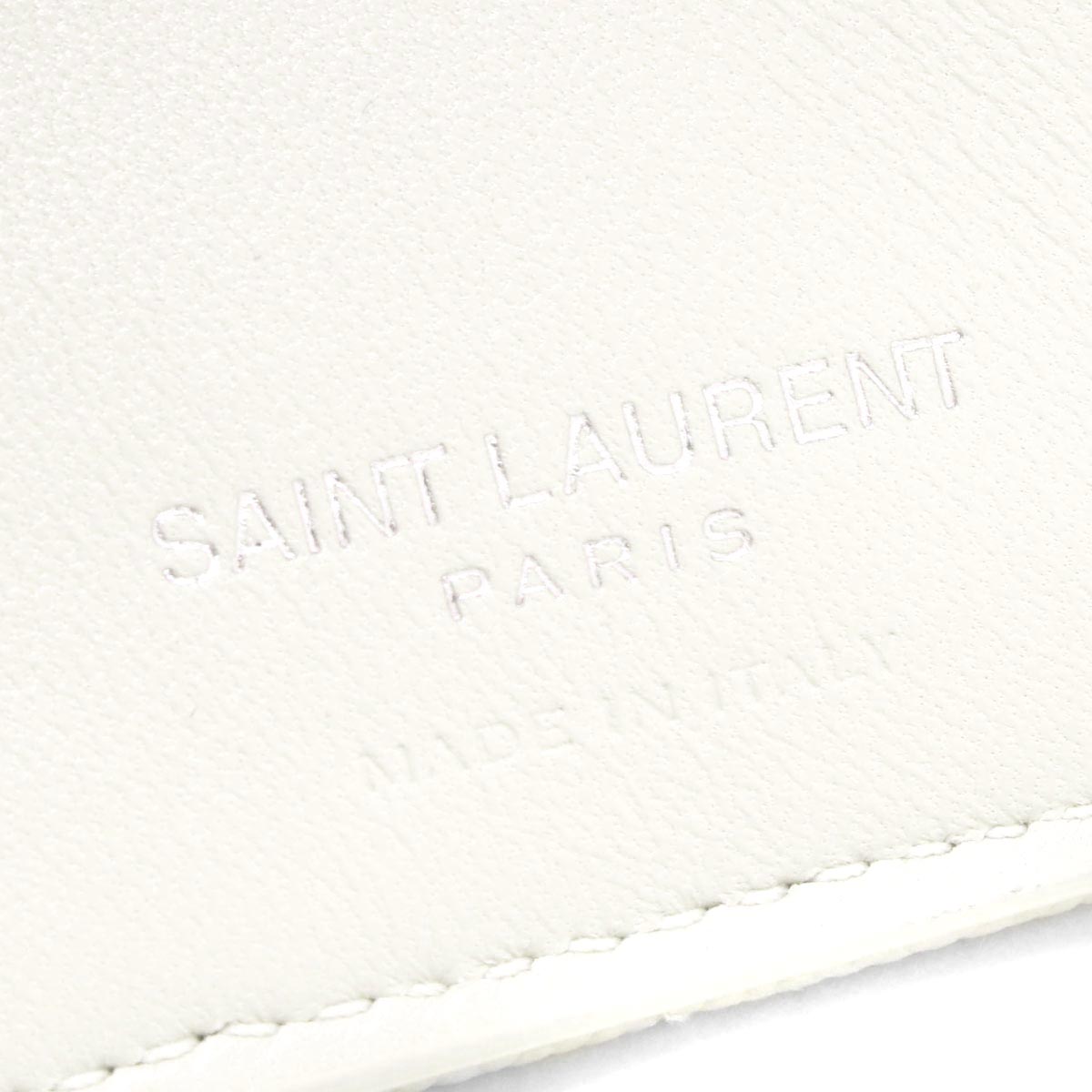 サンローランパリ イヴサンローラン 三つ折り財布 ミニ財布 財布 レディース モノグラム Ysl クリームソフトホワイト Bowa2 97 Saint Laurent Paris ブランド腕時計通販なら ブルークウォッチカンパニー 心斎橋店