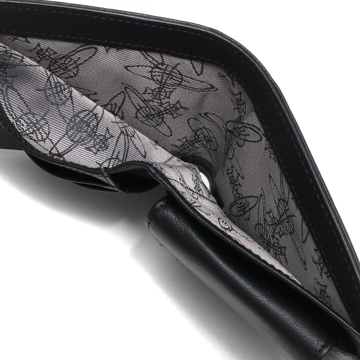 ヴィヴィアンウエストウッド 二つ折り財布 財布 メンズ レディース エマ オーブ ブラック N409 Vivienne Westwood ブランド腕時計通販なら ブルークウォッチカンパニー 心斎橋店