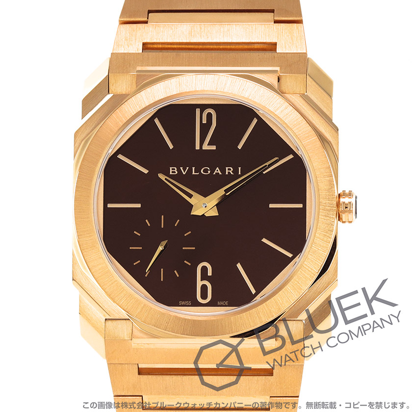 ブルガリ オクト フィニッシモ PG金無垢 メンズ 103637