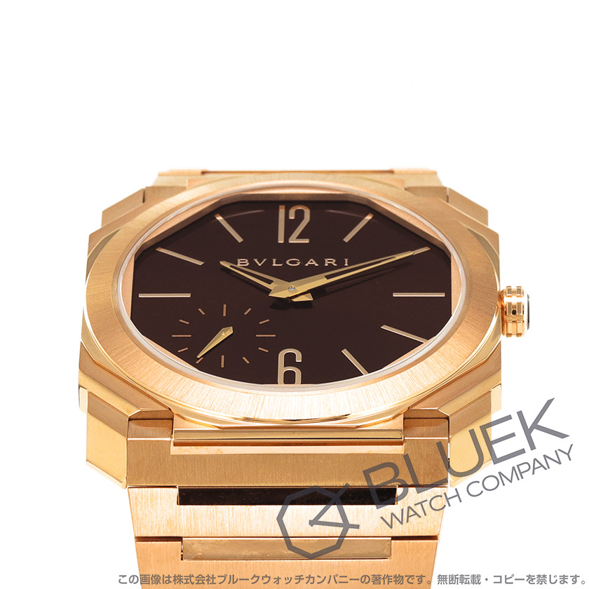 ブルガリ オクト フィニッシモ PG金無垢 メンズ 103637