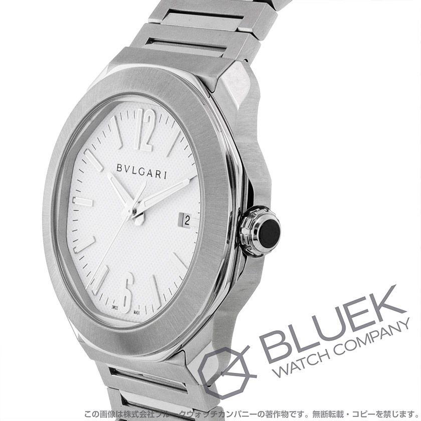 ブルガリ オクト ローマ 替えベルト付き メンズ 103738