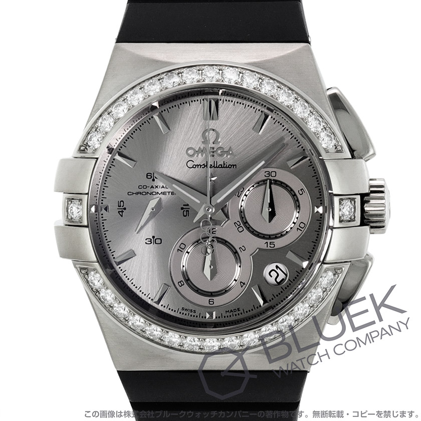 オメガ コンステレーション ダブルイーグル クロノグラフ ダイヤ スペシャリティーズ オリンピックコレクション ユニセックス 121.57.35.50.02.001
