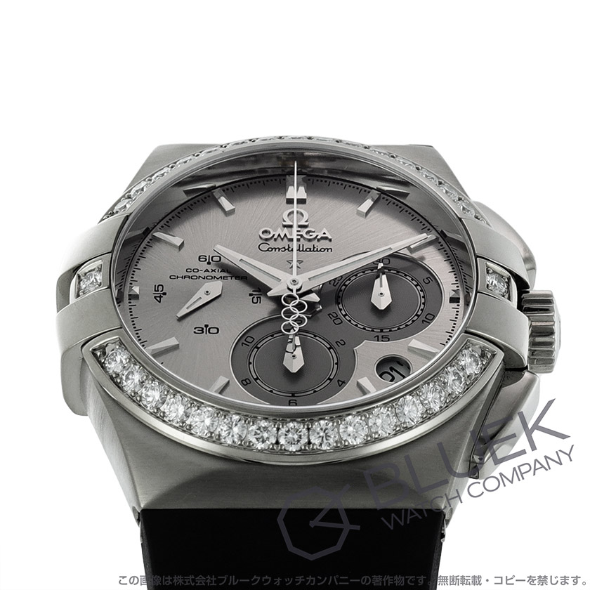 オメガ コンステレーション ダブルイーグル クロノグラフ ダイヤ スペシャリティーズ オリンピックコレクション ユニセックス 121.57.35.50.02.001