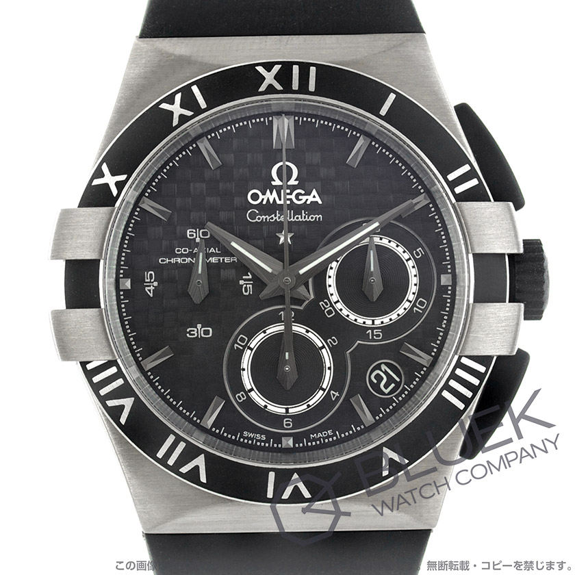 オメガ コンステレーション ダブルイーグル クロノグラフ 腕時計 ユニセックス OMEGA 121.92.35.50.01.001