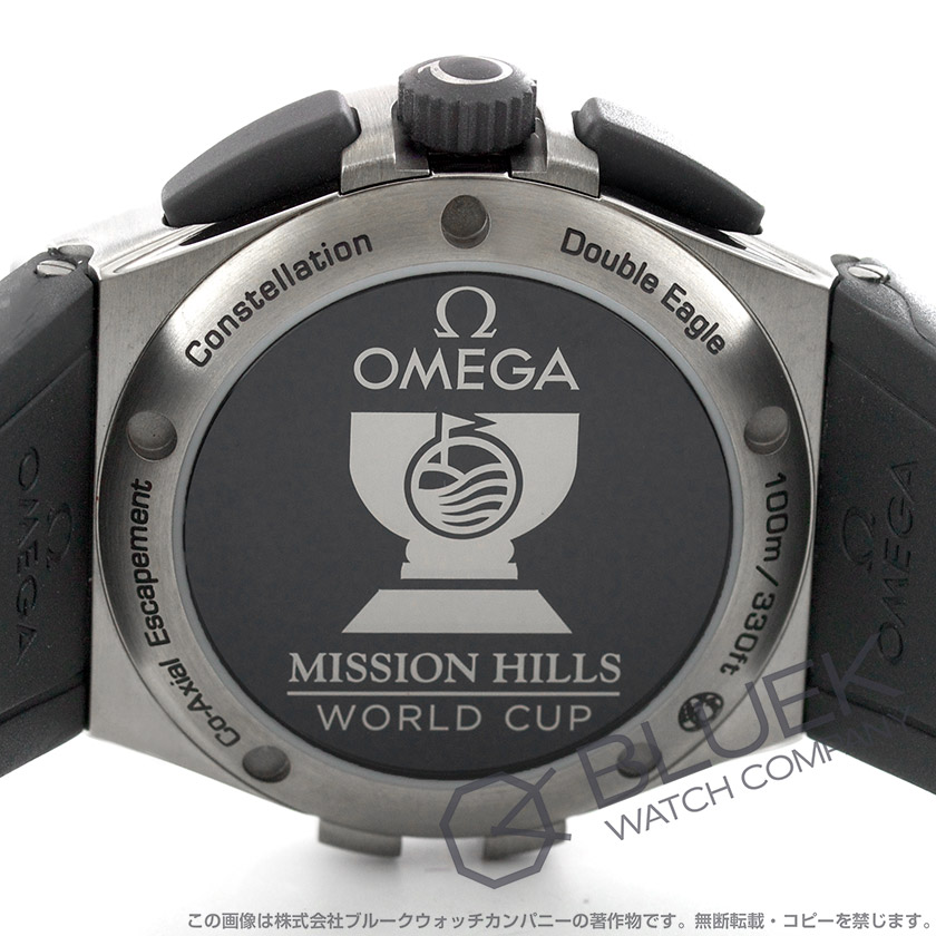 オメガ コンステレーション ダブルイーグル クロノグラフ 腕時計 ユニセックス OMEGA 121.92.35.50.01.001