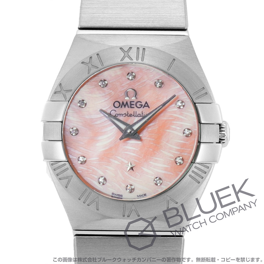オメガ コンステレーション プリュム ダイヤ レディース 123.10.24.60.57.002